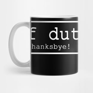 No. 1 Off Duty Ed.2 Mug